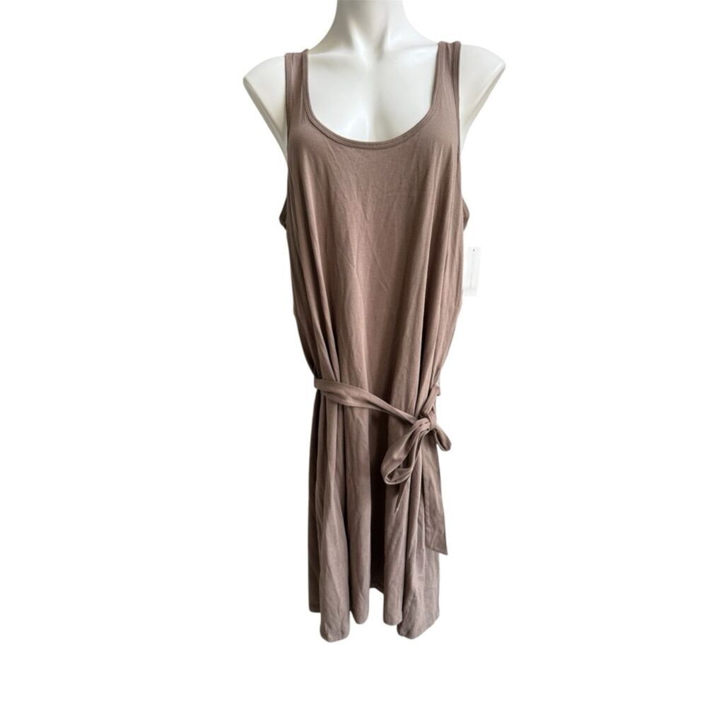 NY&Co Racerback Tank Dress Tan XL  NWT